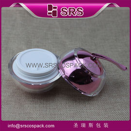 Shengruisi Bao bì thùng acrylic dễ thương J016 hình quả táo bình mỹ phẩm