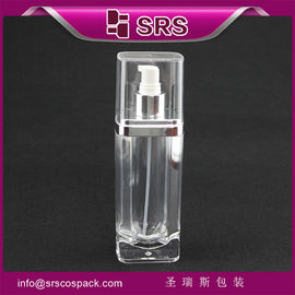 hình vuông rõ ràng L051 15ml 30ml 60ml 120ml bình sạch bơm kem dưỡng da