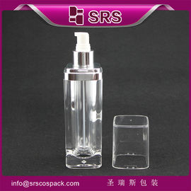 hình vuông thô bình sơn bằng nhựa rõ ràng nhà sản xuất ở Trung Quốc
