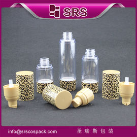 chai mỹ phẩm không khí nhựa15ml 30ml 50ml chai mỹ phẩm sang trọng