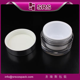 nhà cung cấp kem chăm sóc da hình tròn bình nhựa