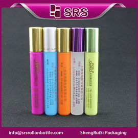 RPA-8ml cuộn trên chai với nắp nhôm cho kem mắt, chai nhựa trống