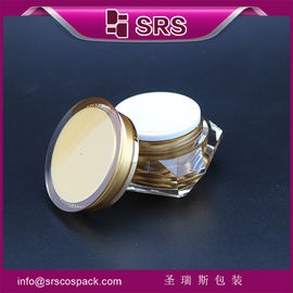 hình kim cương bình kem chăm sóc da vàng bình Mason