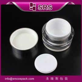 J023 thùng chứa mỹ phẩm sang trọng và mỹ phẩm,15g 30g 50g bình chăm sóc da