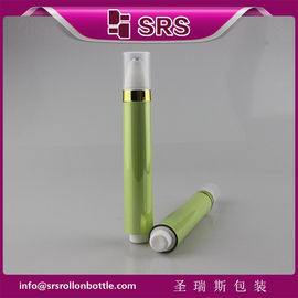 AY-15ml kim loại màu không khí nhựa cuộn trên chai nhà sản xuất chuyên nghiệp