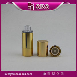 bạc và vàng sang trọng không khí sản xuất chai serum mỹ phẩm