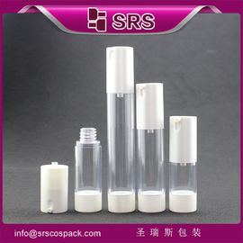 TA021 chai bơm không khí màu trắng 15ml 30ml 50ml cho kem dưỡng da