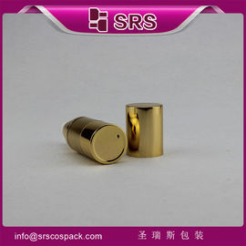 A022 15ml 30ml 50ml chai không khí bằng vàng nhôm trống cho huyết thanh