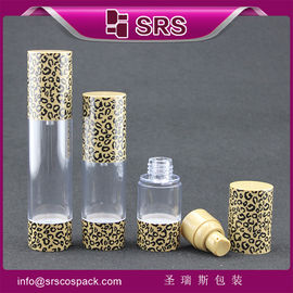 chai mỹ phẩm không khí nhựa15ml 30ml 50ml chai mỹ phẩm sang trọng