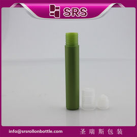 màu xanh lá cây 15ml cuộn nhựa trên chai cho dịch chăm sóc da