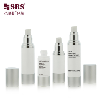 Tùy chỉnh bán buôn 15ml 50ml Lotion mỹ phẩm rỗng huyết thanh bơm không khí chai 30ml