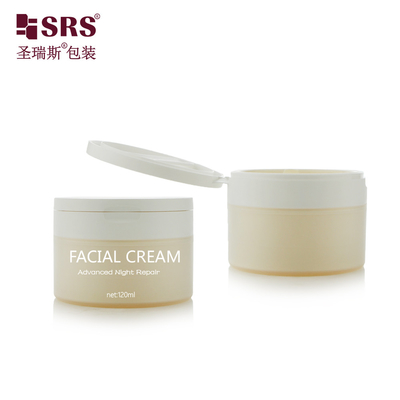 chất lượng thực phẩm chăm sóc da sang trọng kem cơ thể nhựa PP bình kem mặt gel thùng đóng gói bình