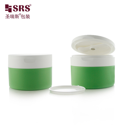 120g 4 OZ Nhựa PP PCR Vật liệu tái chế Sản phẩm chăm sóc da, kem bình chứa rỗng