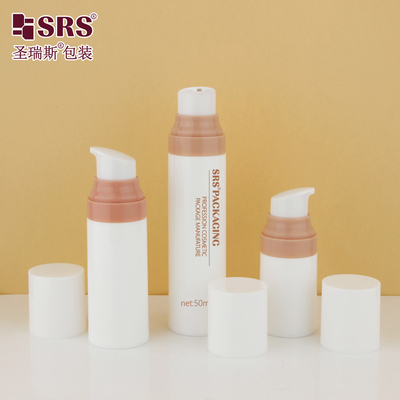 Cute Injection White Glossy Surface Custom Pink Color Nhựa Không khí Nhựa 30ml