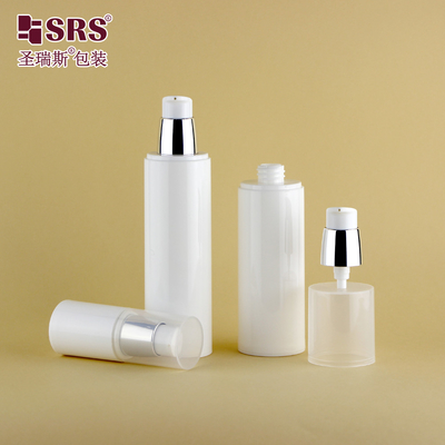 15ml 50ml PP PCR tái chế chai rỗng bán buôn tùy chỉnh 30ml chai bơm không khí