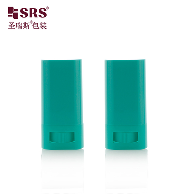 15ml 20ml Hỗn hình bầu dục Cỡ túi Kem chống nắng Balsam Stick Deodorant Container