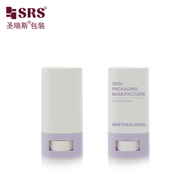 20g Hỗn hình hình bầu dục PP nhựa chống ngứa Balsam tùy chỉnh màu sắc trống thùng khử mùi Stick