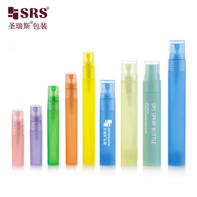 Hình dạng bút tròn PP PCR Vật liệu tái chế Mờ mịn 10ml chai phun