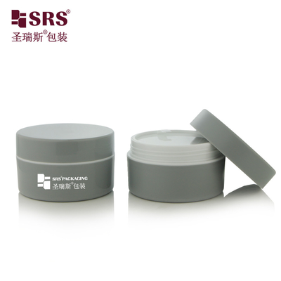 Các bình thân thiện với môi trường Body Scrub Logo tùy chỉnh trống Cream tường kép Frosted Cosmetic Jar