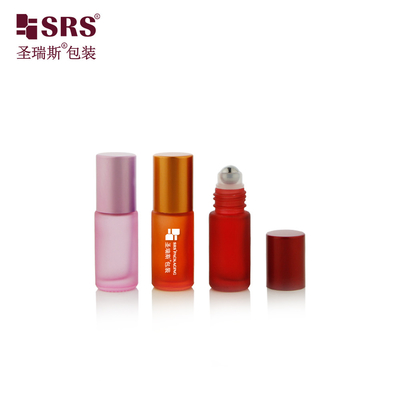 4ml 8ml 10ml Bao bì mỹ phẩm rỗng Tinh dầu lăn thủy tinh 5ml cuộn trên chai