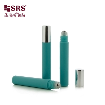 8ml trống 304 thép không gỉ quả bóng PP tiêm màu tùy chỉnh dưới mắt cuộn trên chai