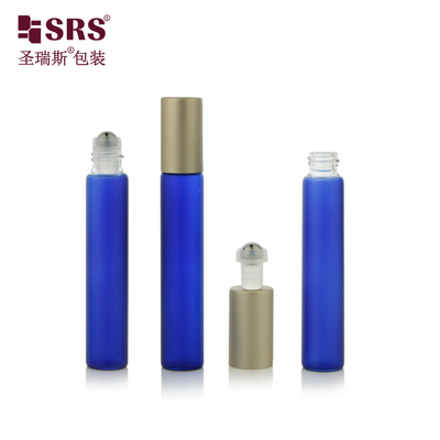 8ml kính tròn minh bạch ứng dụng viên xi lanh quả cầu cuộn nước hoa chai