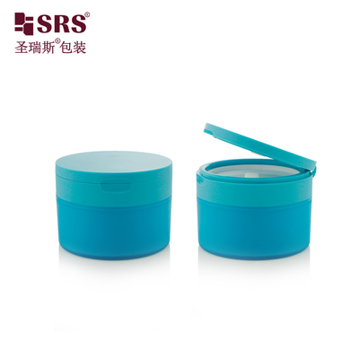 120g 150g trống PP PCR tái chế tiêm tùy chỉnh màu sắc Flip Cap Body Butter