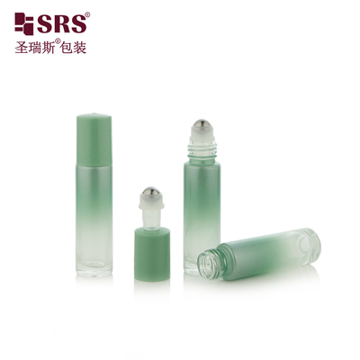 Bao bì chai kính rỗng hình tròn 10ml cho dầu thiết yếu Roll On Fragrance
