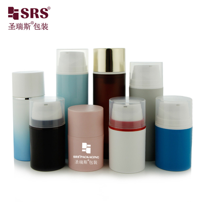 Vòng Snap On Style PP PCR Vật liệu tái chế Màu sắc tùy chỉnh 150ml chai bơm không khí