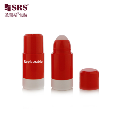 75ml Nhập lại thân thiện với môi trường tái chế PCR PP chống ngứa Gel lỏng cuộn trên chai nhựa 50ml