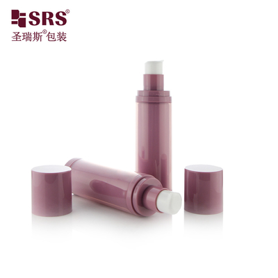 PCR tái chế có thể thay thế 30ml 50ml 100ml Sơ chăm sóc da khuôn mặt PP chai không khí