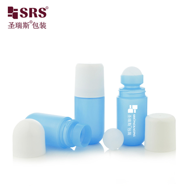 50ml Vòng đáy hình dạng độc đáo PP trống Gel cuộn trên thùng thuốc khử mùi
