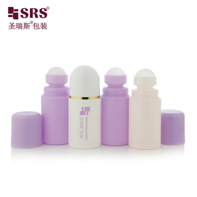 60ml Quả Deodorant Vòng Tiêm Đỏ Đỏ PP Làn PCR tái chế thân thiện với môi trường