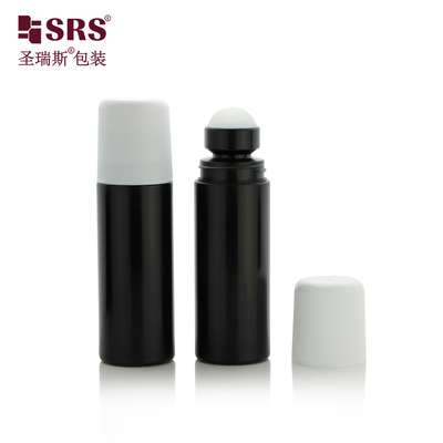 90ml 3 oz Bao bì mỹ phẩm rỗng Gel Roller Ball PP vật liệu tái chế chất khử mùi cuộn trên chai