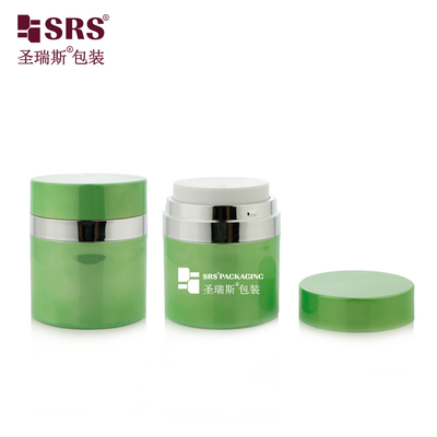 15ml 30ml 50ml Empty Cosmetic Packaging Không khí Cream Jar Pump