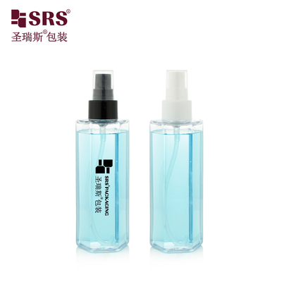 150ml Hình dạng độc đáo Nhựa minh bạch tiêm bơm xịt màu tùy chỉnh chai PET rỗng