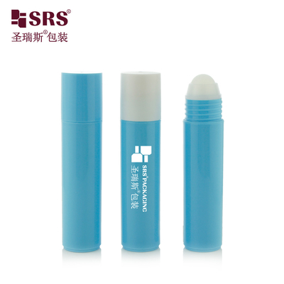 30ML hình tròn chai bóng cuộn rỗng cho huyết thanh tóc với cuộn massage