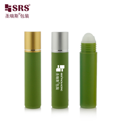 Khử mùi Khô mỹ phẩm PP PCR hình tròn tái chế bán buôn chai cuộn 30ml