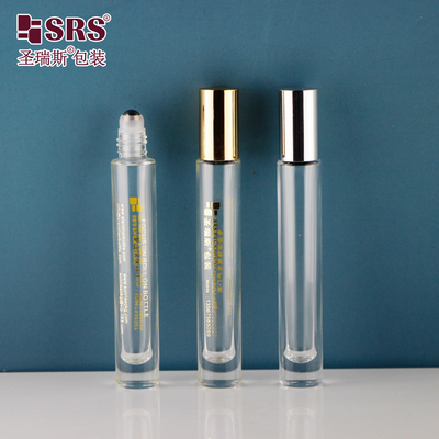 Hình dạng tròn Hình dạng rõ ràng đáy dày Không rò rỉ Nước hoa tinh dầu nhựa chai 10ml