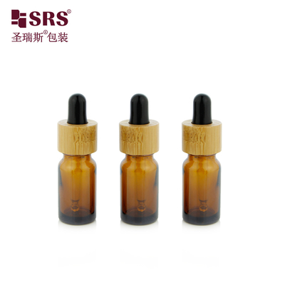 Nhựa cao cấp Vàng vai thủy tinh mặt huyết thanh thanh lịch sử có sẵn trong kho chai giọt 10ml
