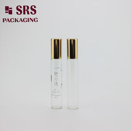 8ml cuộn trong suốt trên chai kính dầu nước hoa trống