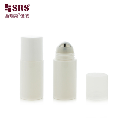 50ml 60ml 90ml trống PET bóng cuộn thanh lịch nhựa chai dầu cơ thể Roll On