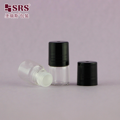 BLP-1ML Không rò rỉ Nước hoa mẫu cuộn trên chai thùng thủy tinh để lưu trữ Chic
