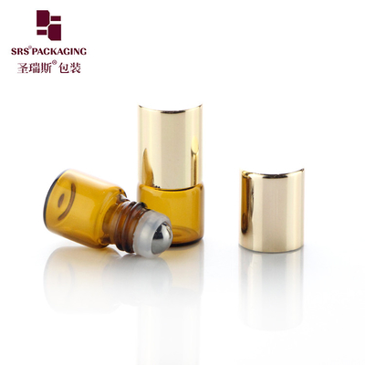 BLP-1ML Glass Roller Applicator Cylindrical Roll-On Bottle để lưu trữ sang trọng và bền vững