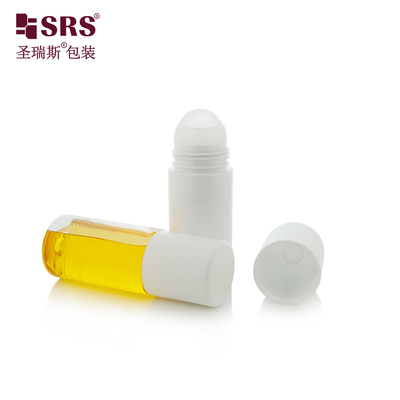 PET43 130ml 170ml chai PET Bao bì mỹ phẩm Khử mùi Không rò rỉ chai PCR Roll On Applicator chai