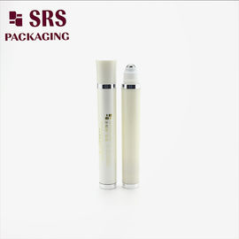 10ml màu trắng cao cấp rung cuộn trên chai massage huyết thanh trống