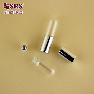 BLP-3ML Màn kính đáy tròn rõ ràng trên chai cho dầu thơm thiết yếu Không bị rò rỉ Bao bì ứng dụng