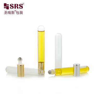 BLP-10ML Quanh đáy rỗng ống kính trong suốt cuộn trên chai dầu thiết yếu bán buôn