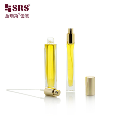 GSB2-10ML sang trọng Không rò rỉ hình vuông tùy chỉnh Máy xịt Atomizer Nước hoa thơm chai nước hoa