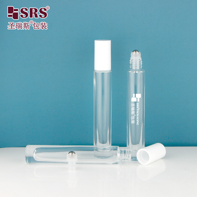 GB1-10ML Chiếc chai dày cao cấp thông minh Màu tùy chỉnh có sẵn Quả cầu lăn thủy tinh Nước hoa Không rò rỉ